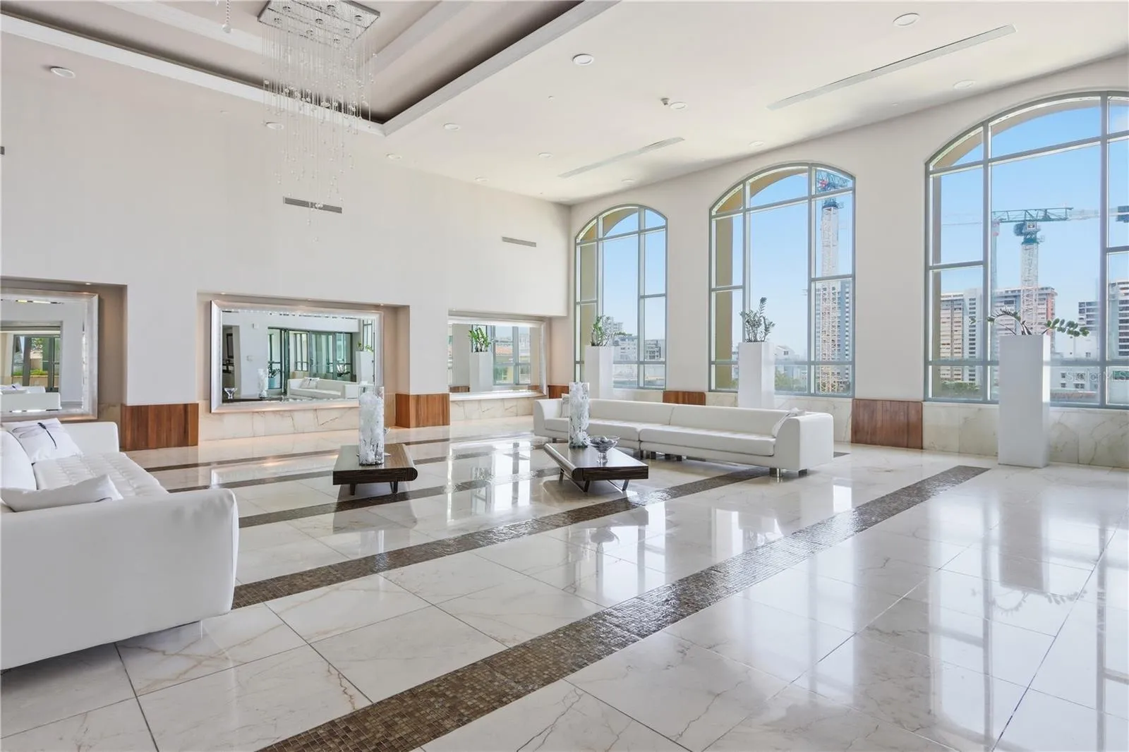 elegant lobby