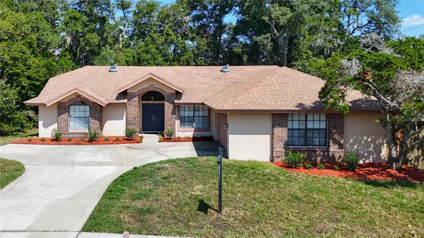 Beautiful front with side entry garage