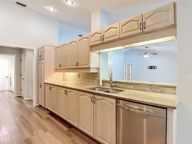 Open to family room area