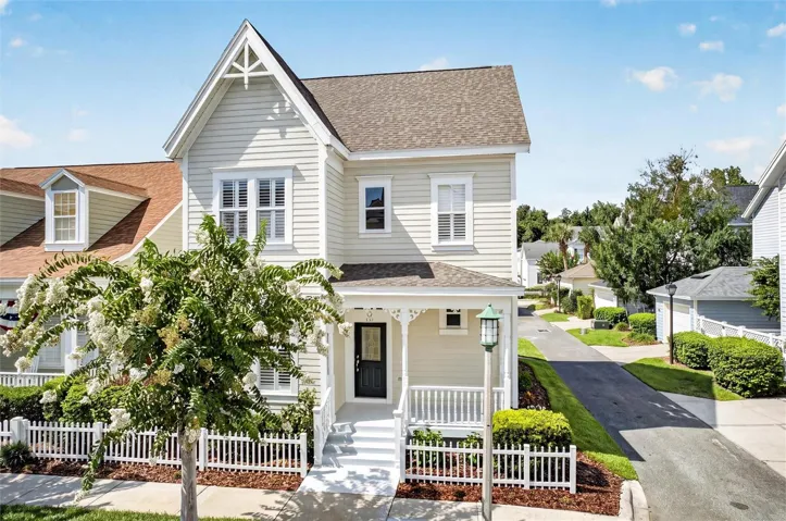 Exterior Front on Corner Lot