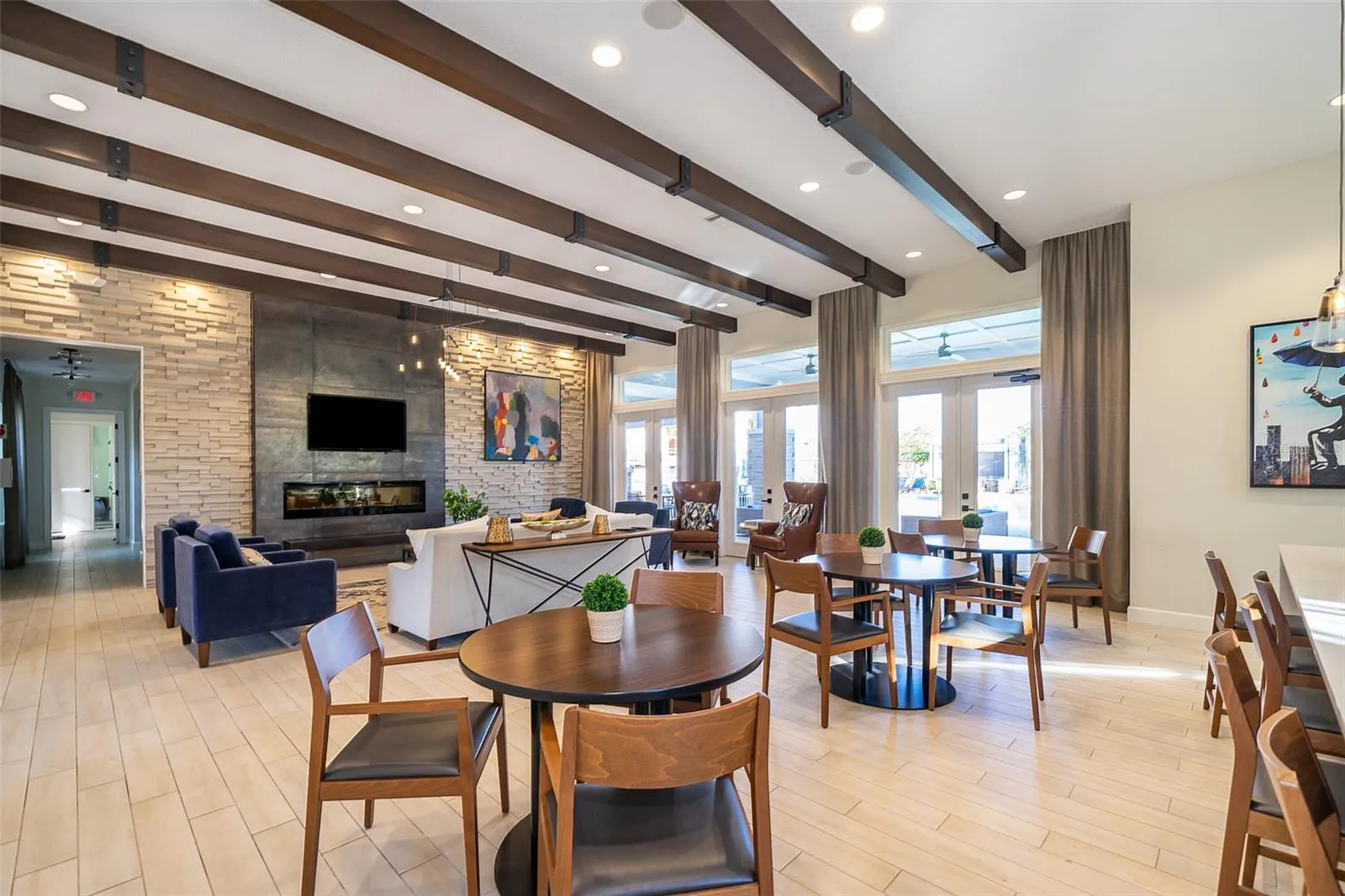 Clubhouse room