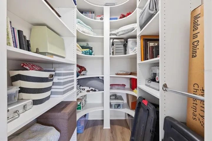 Second Closet with Closet System
