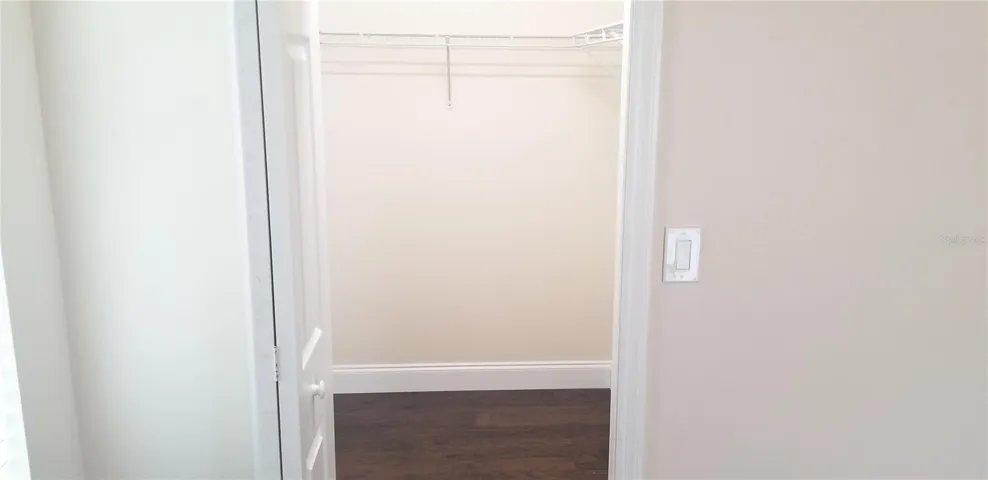 Primary walk-in closet