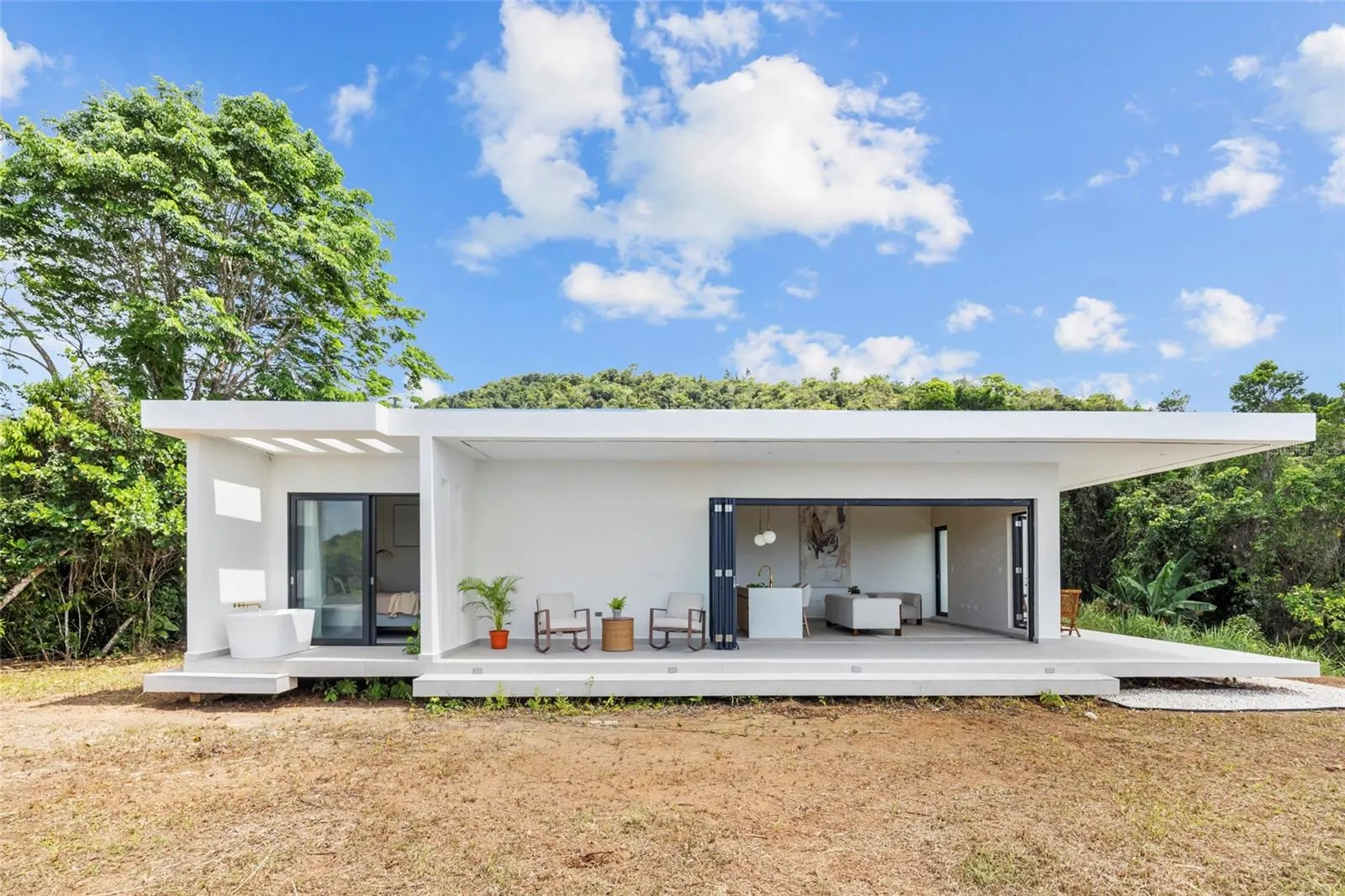 Cayey Bo. Sumido Propiedad Off-Grid 4 Cuerdas