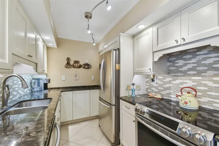 Plenty of counter space and storage