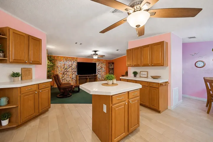 Virtually staged to remove personal items