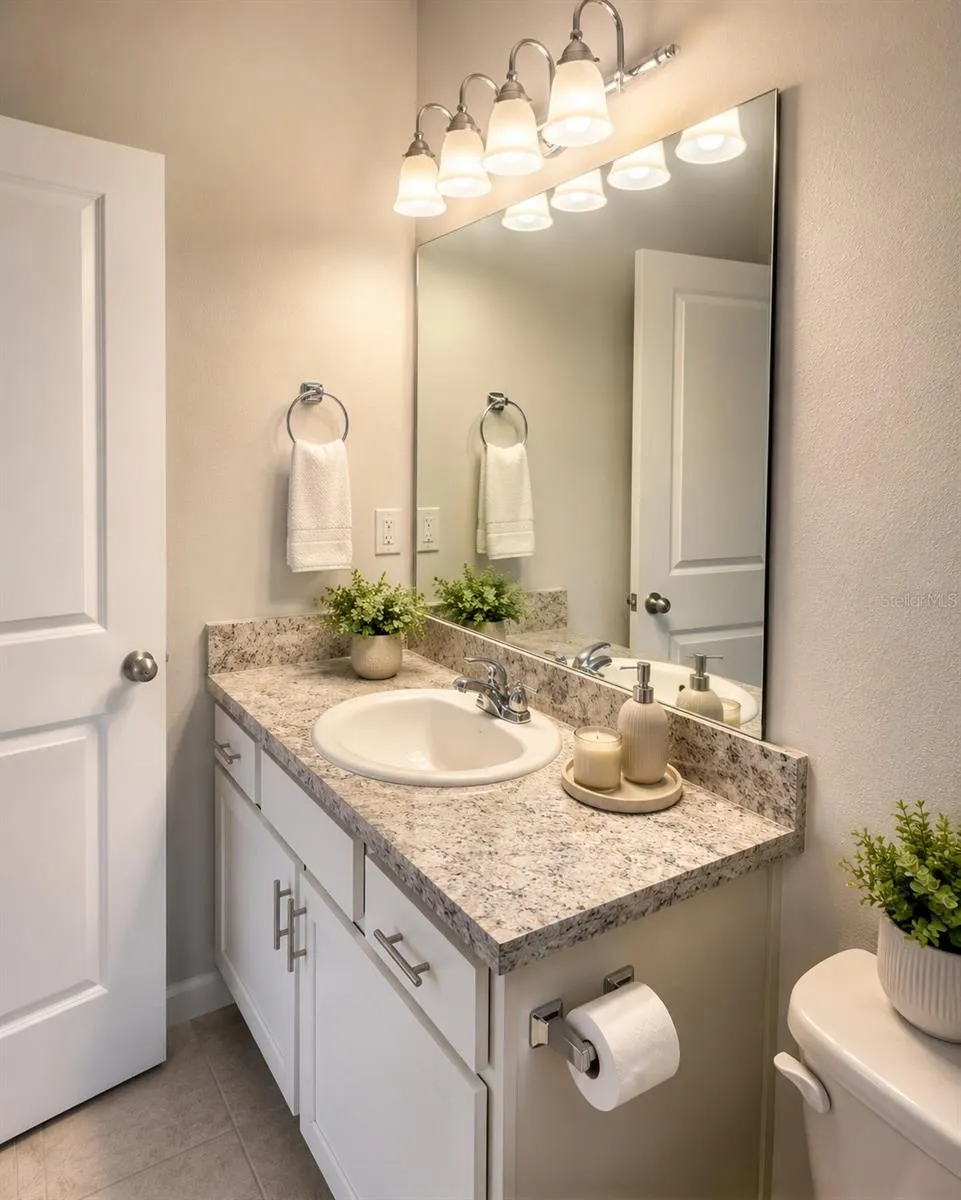 Bathroom 2 - virtual staged