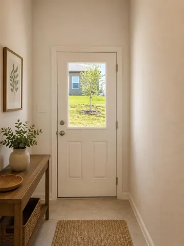 Back Door - virtual staged