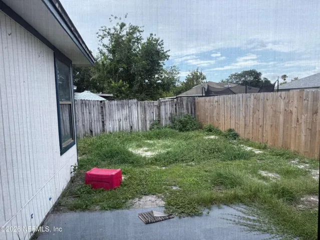 Back yard