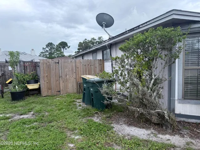 Side of house