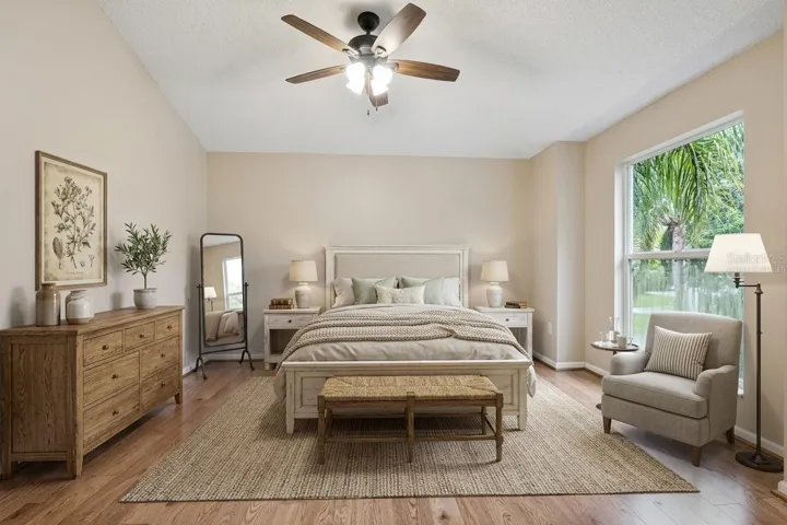Virtually Staged Bedroom 4