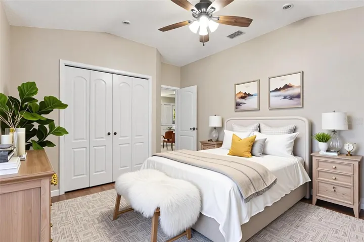 Virtually Staged Bedroom 3