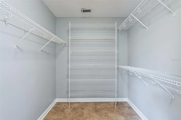 Walk in Primary Closet