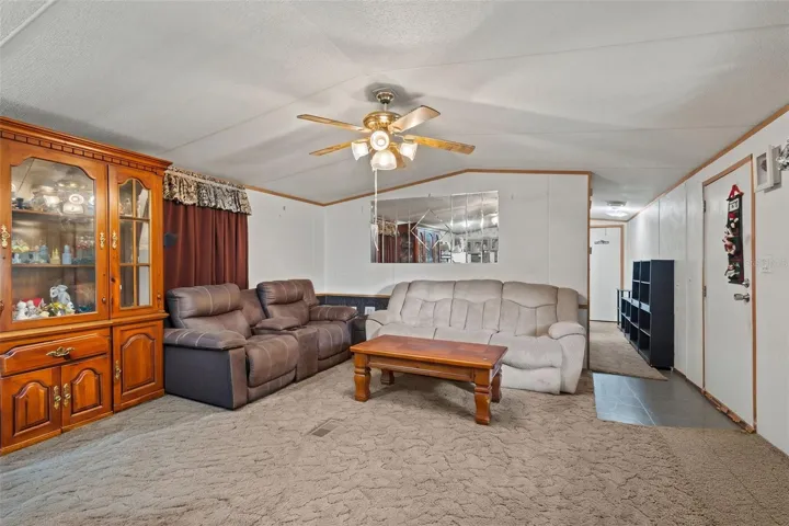 Virtually decluttered Living Room