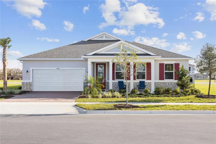 Meadowlark Landing - Dahlia Floorplan - Coastal Elevation