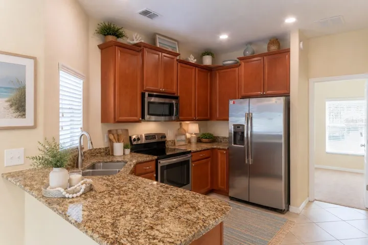 Kitchen Virtually Staged