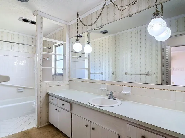 Second Bathroom w/lots of Counter Space.