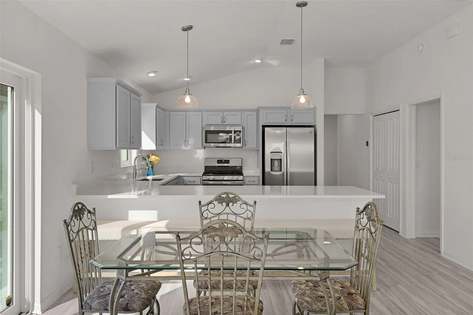 Dining Room into Kitchen
