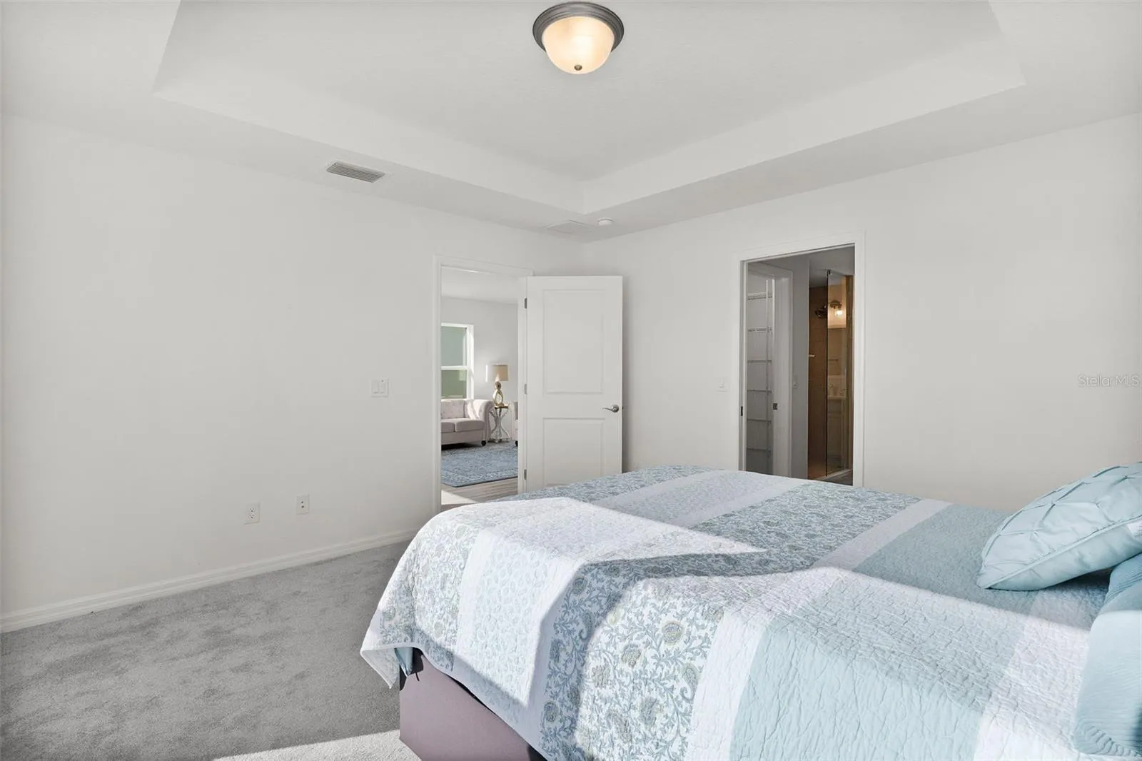 Primary Bedroom into Primary Bath