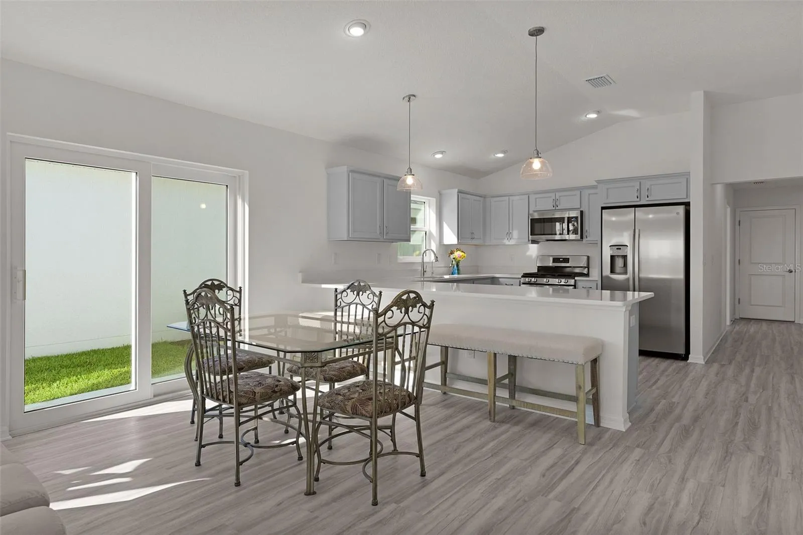 Dining Room into Kitchen