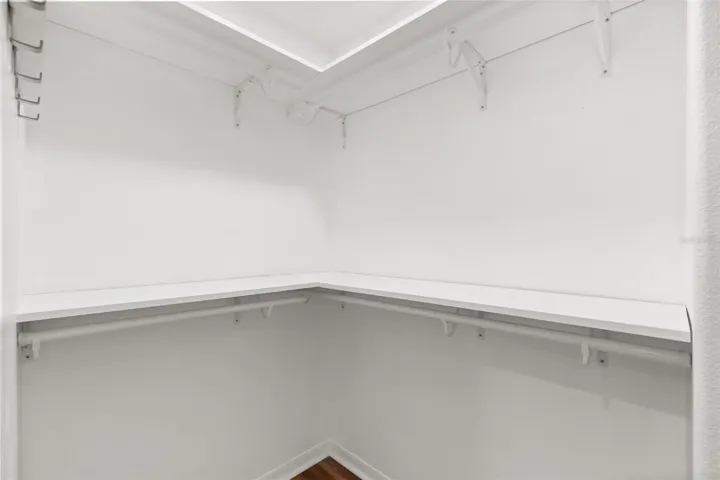 His and Her closets primary