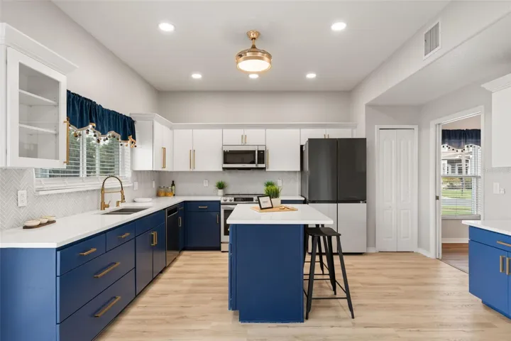 Renovated kitchen