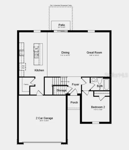 Additional Highlights Include: Refrigerator, top load laundry pkg, extended LVP flooring at 1st floor, and whole house blinds.