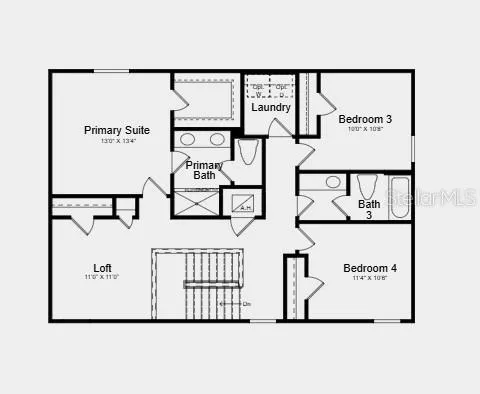 Additional Highlights Include: Refrigerator, top load laundry pkg, extended LVP flooring at 1st floor, and whole house blinds.