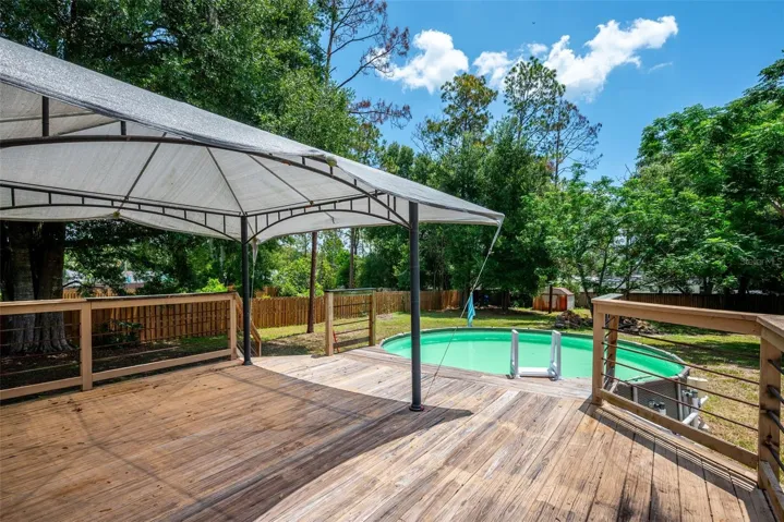 Back deck