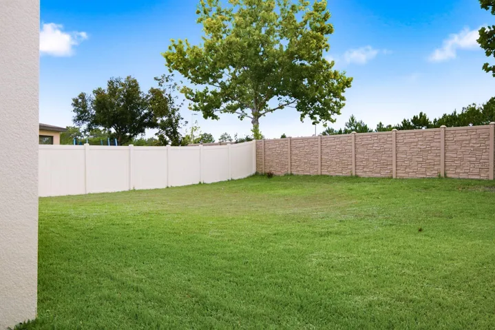 Large Private Yard