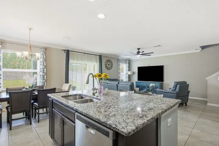 Kitchen and ding room