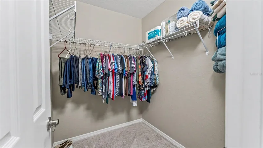 Primary huge closet