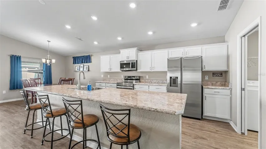 Kitchen with Stainless Steel appliances