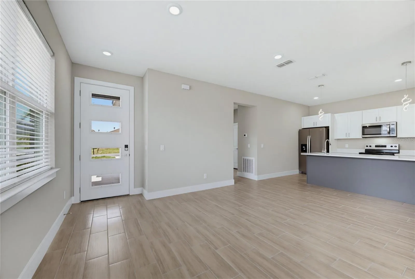 Open-plan Living area
