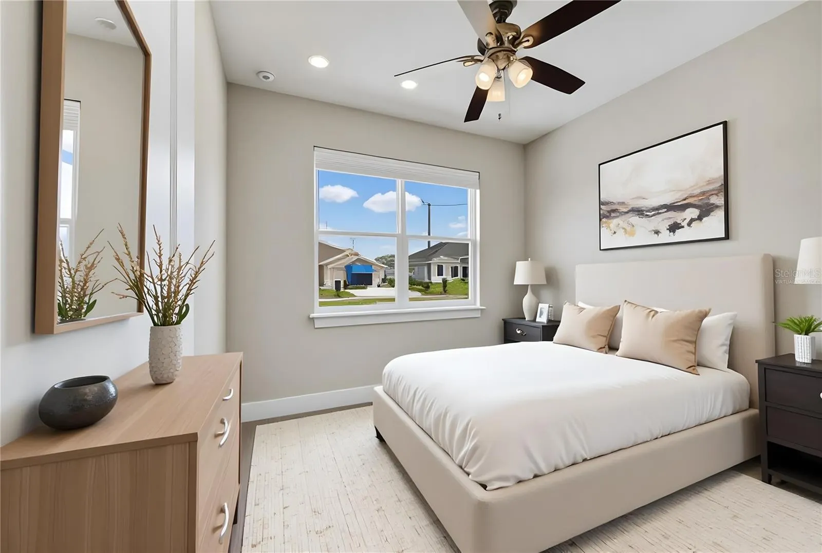 Bedroom 1 / Virtually Staged