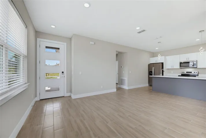 Open-plan Living area