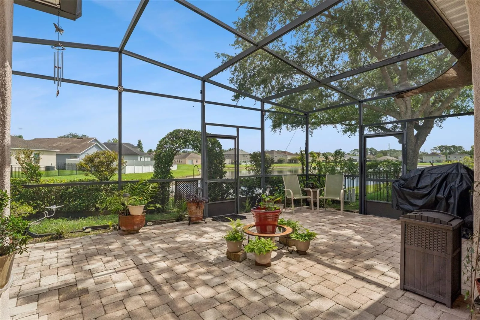 Patio View of the Community Lake