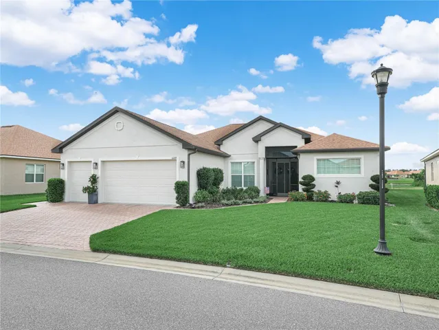 Expanded Driveway, Extended Golf Cart Garage