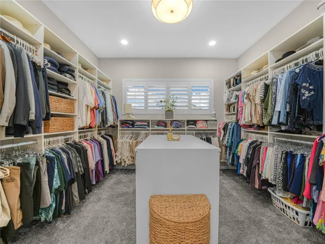 Clothing Area with Dressing Island