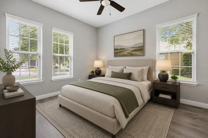 Bedroom 2 - Virtually Staged