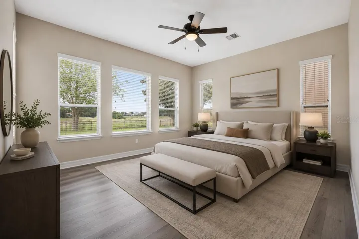 Primary Bedroom - Virtually Staged