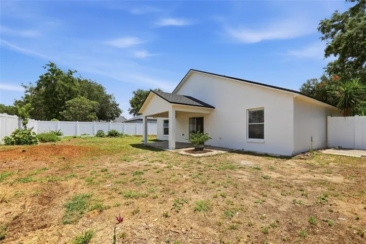 Full Fenced Backyard