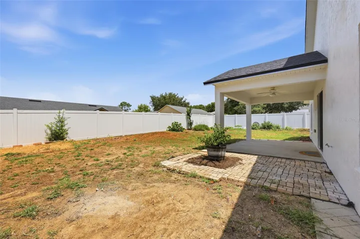 Full Fenced Backyard