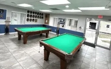 Pool Tables for activities in the clubhouse