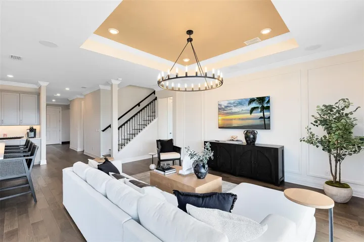 Model Home Design Only. Pictures and furnishings are for illustrative purposes only. Elevations, colors and options may vary. Furniture is for model home staging only.?