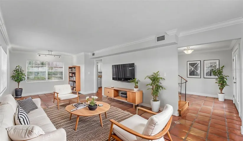 Virtually Staged Living Room