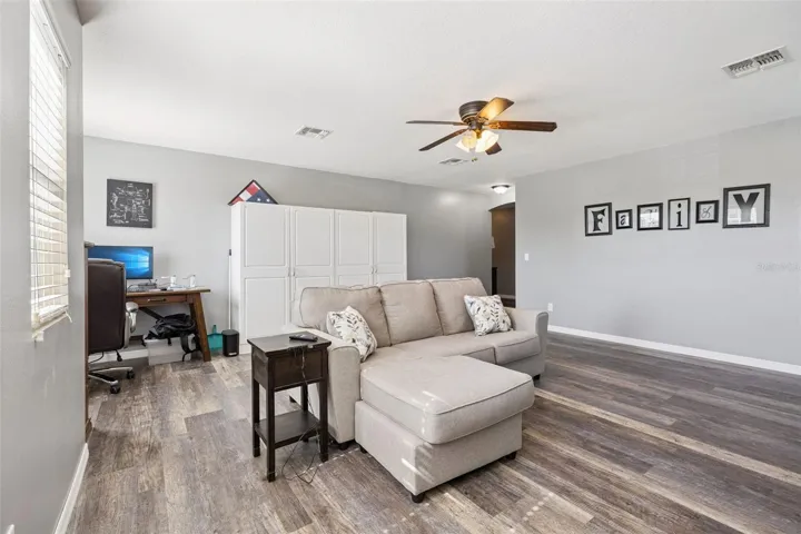 Use it as a media room, playroom, lounge, office, or second family space.