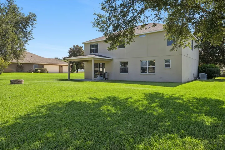 The oversized lot helps this property compete hard against other Clermont homes in this price point.