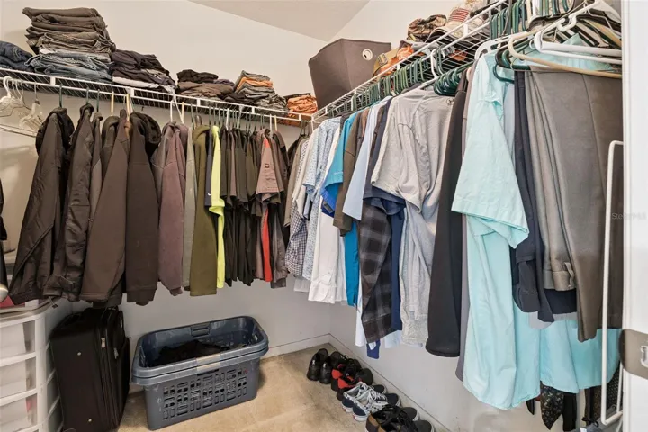 Two walk-in closets add the kind of storage buyers immediately notice and appreciate.