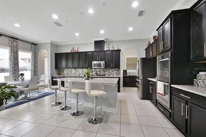 Kitchen with Island View